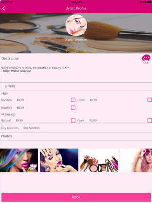 Glamb Book iPad App